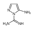 5-氨基吡唑-1-羧酰胺结构式