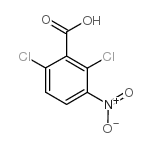 2,6-DICHLORO-3-NITROBENZOIC ACID structure