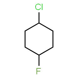 1-Chloro-4-fluorocyclohexane structure