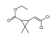 二氯菊酸乙酯结构式