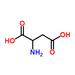 DL-天门冬氨酸结构式