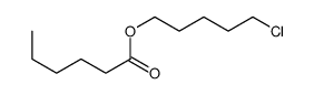 5-chloropentyl hexanoate Structure