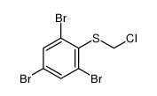 1,3,5-tribromo-2-(chloromethylsulfanyl)benzene Structure