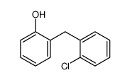 2-[(2-chlorophenyl)methyl]phenol结构式