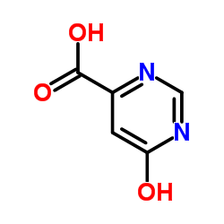 6-羟基-4-嘧啶甲酸结构式