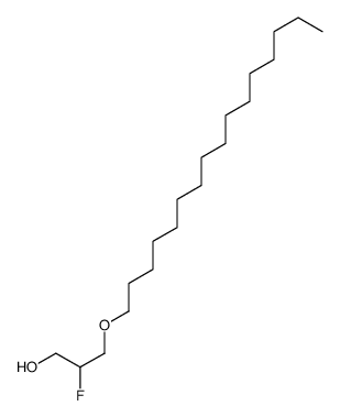 2-fluoro-3-hexadecoxypropan-1-ol结构式