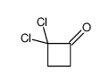 2,2-dichlorocyclobutan-1-one结构式