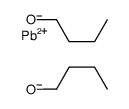 butan-1-olate,lead(2+) Structure