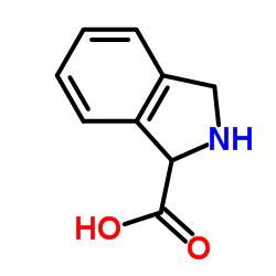 2,3-二氢-1h-异吲哚-1-羧酸结构式
