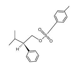 (R)-3-Methyl-2-phenylbutyltosylat Structure