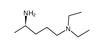 (R)-2-氨基-5-二乙氨基戊烷结构式