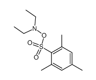 N,N-diethyl-O-mesitylenesulfonylhydroxylamine结构式