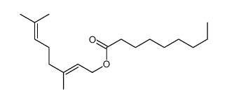 geranyl nonanoate结构式
