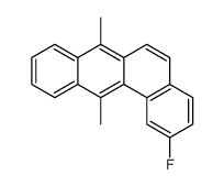 2-fluoro-7,12-dimethylbenzo[a]anthracene结构式