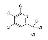 2,3,4-trichloro-6-(trichloromethyl)pyridine Structure