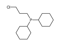 1-chloro-3-(dicyclohexylphosphino)propane结构式