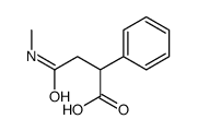 4-(methylamino)-4-oxo-2-phenylbutanoic acid Structure