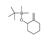 tert-butyl-dimethyl-(2-methylidenecyclohexyl)oxysilane结构式