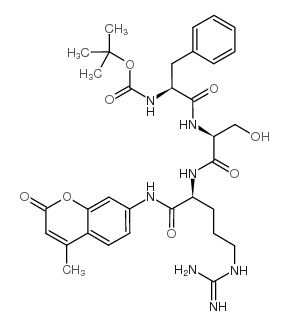丁氧羰基-苯丙氨酰-丝氨酰-精氨酸-AMC图片