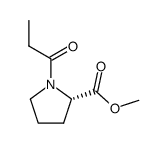 methyl L-1-cyclohexanecarbonylprolinate结构式
