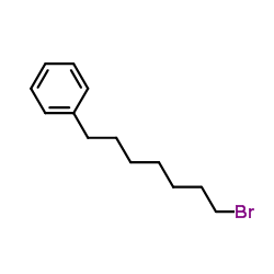 (7-Bromoheptyl)benzene Structure