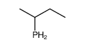 butan-2-ylphosphane Structure