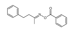 benzylacetone O-benzoyloxime Structure