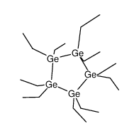 1,1,2,2,3,3,4,4,5,5-decaethylpentagermolane Structure