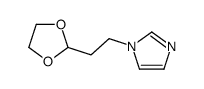 1-[2-(1,3-dioxolan-2-yl)ethyl]imidazole Structure