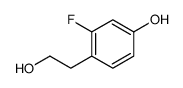 3-Fluoro-4-(2-hydroxyethyl)phenol结构式