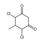 4,6-dichloro-5-methyl-1,3-cyclohexanedione Structure