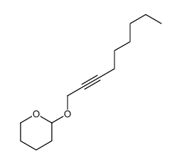 2-non-2-ynoxyoxane Structure