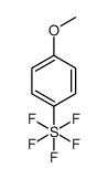 1-甲氧基-4-(五氟硫基)苯结构式