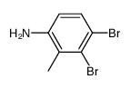 3,4-dibromo-2-methylaniline Structure