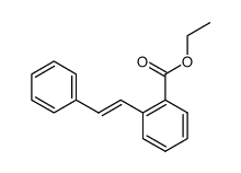 Ethyl 2-(2-phenylethenyl)benzoate Structure