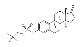 estrone neopentyl sulfate Structure