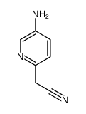 2-(5-氨基吡啶-2-基)乙腈结构式