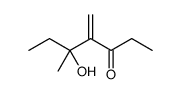 5-hydroxy-5-methyl-4-methylideneheptan-3-one Structure