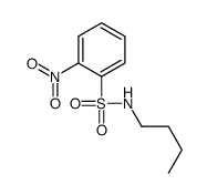 N-butyl-2-nitrobenzenesulfonamide Structure