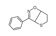 3-phenyl-3a,5,6,6a-tetrahydrothieno[2,3-d][1,2]oxazole结构式