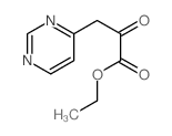 ethyl 2-oxo-3-pyrimidin-4-yl-propanoate Structure