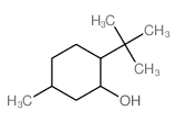 5-methyl-2-tert-butyl-cyclohexan-1-ol Structure