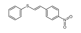(4-nitrostyryl)(phenyl)sulfane Structure
