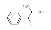Benzene,(1-chloro-2-methylpropyl)- Structure
