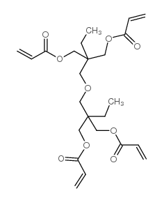 2-[[2,2-Bis[[(1-oxoallyl)oxy]methyl]butoxy]methyl]-2-ethyl-1,3-propanediyl diacrylate structure