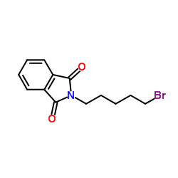 N-(5-Bromopentyl)phthalimide Structure