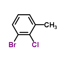 1-Bromo-2-chloro-3-methylbenzene Structure