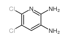 5,6-二氯吡啶-2,3-二胺结构式