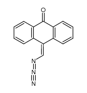 10-(azidomethylene)anthrone结构式