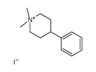 1,1-DIMETHYL-4-PHENYLPIPERIDINIUM IODIDE Structure